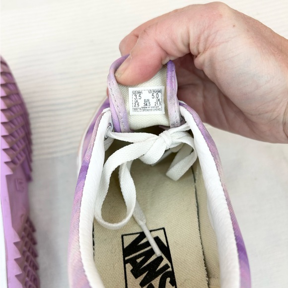 Vans Era Stacked Platform Sneakers in Lavender Gradient - Picture 12 of 16